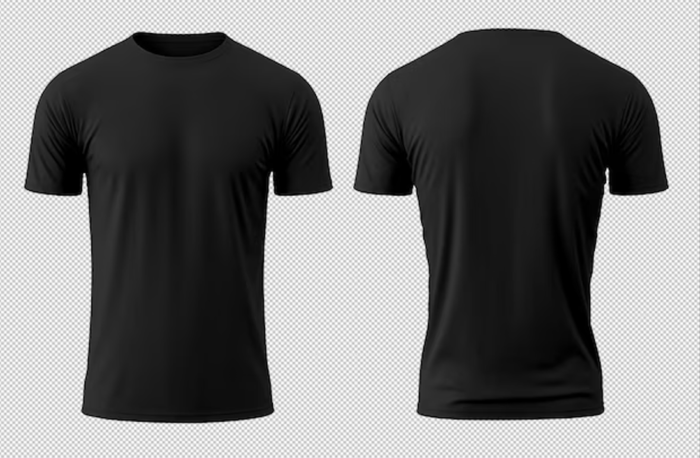 Custom T-shirt Black