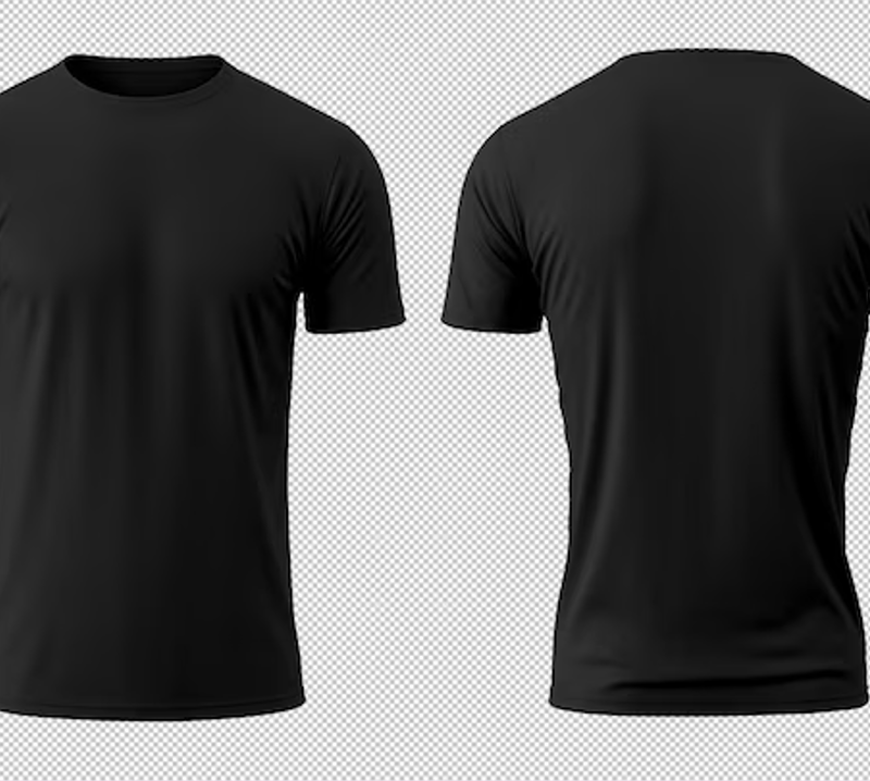 Custom T-shirt Black